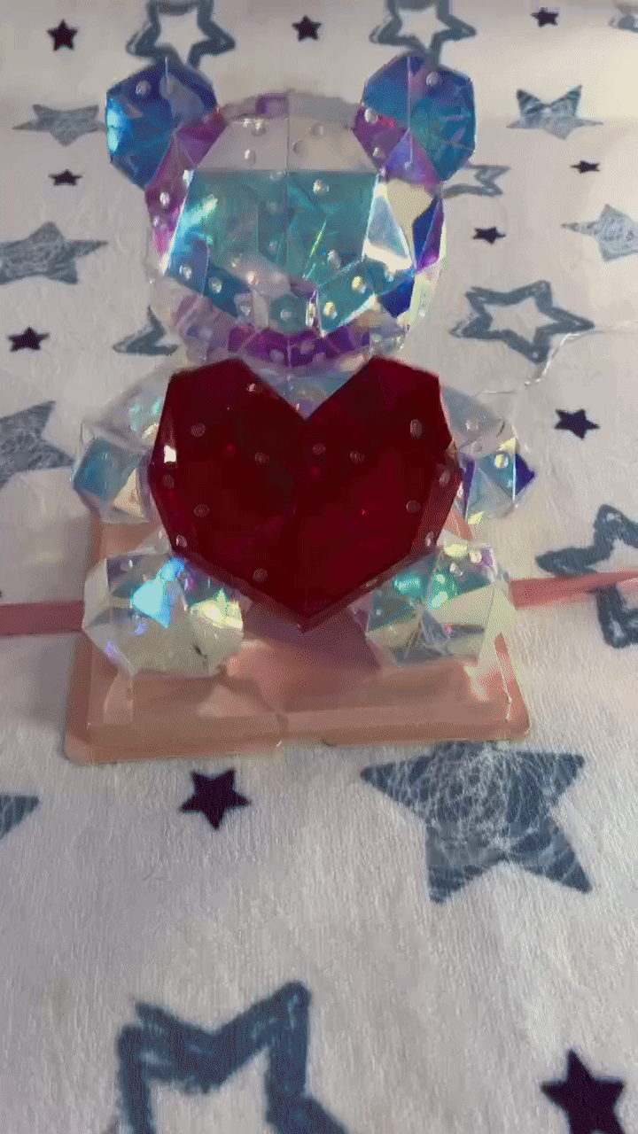 Galaxy Glow Teddy™ - Enchanting LED Plush Gift for Special Moments