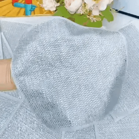 Non-Scratch Wire Dishcloth | Gentle yet Powerful Cleaning Companion!