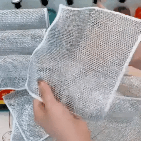 Non-Scratch Wire Dishcloth | Gentle yet Powerful Cleaning Companion!