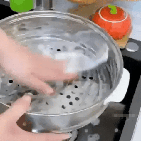 Non-Scratch Wire Dishcloth | Gentle yet Powerful Cleaning Companion!