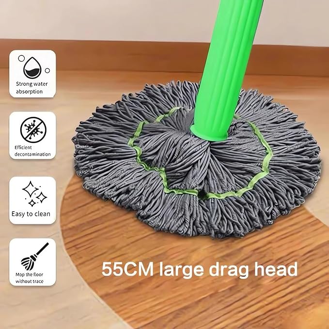 SpinMaster™ 360° Dehydrated Mop | Hands-Free Cleaning Mop