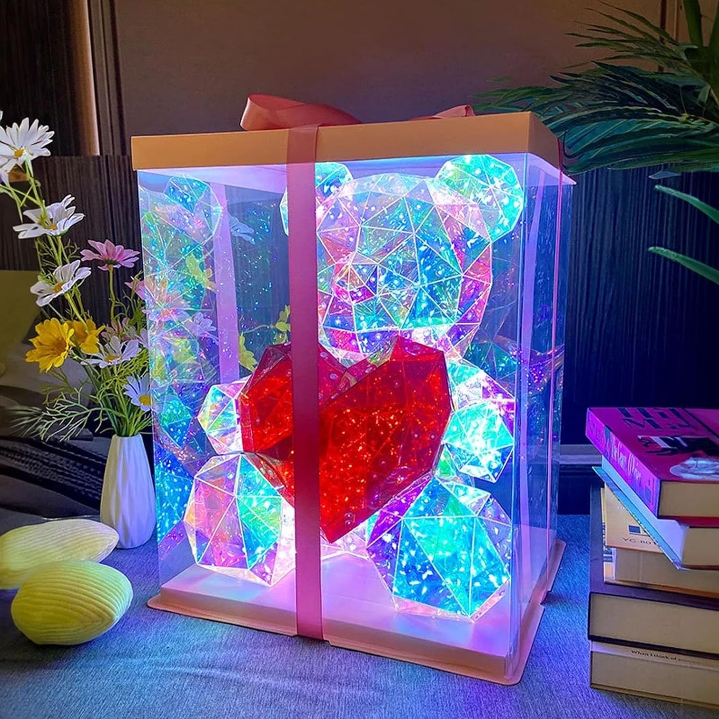 Galaxy Glow Teddy™ - Enchanting LED Plush Gift for Special Moments