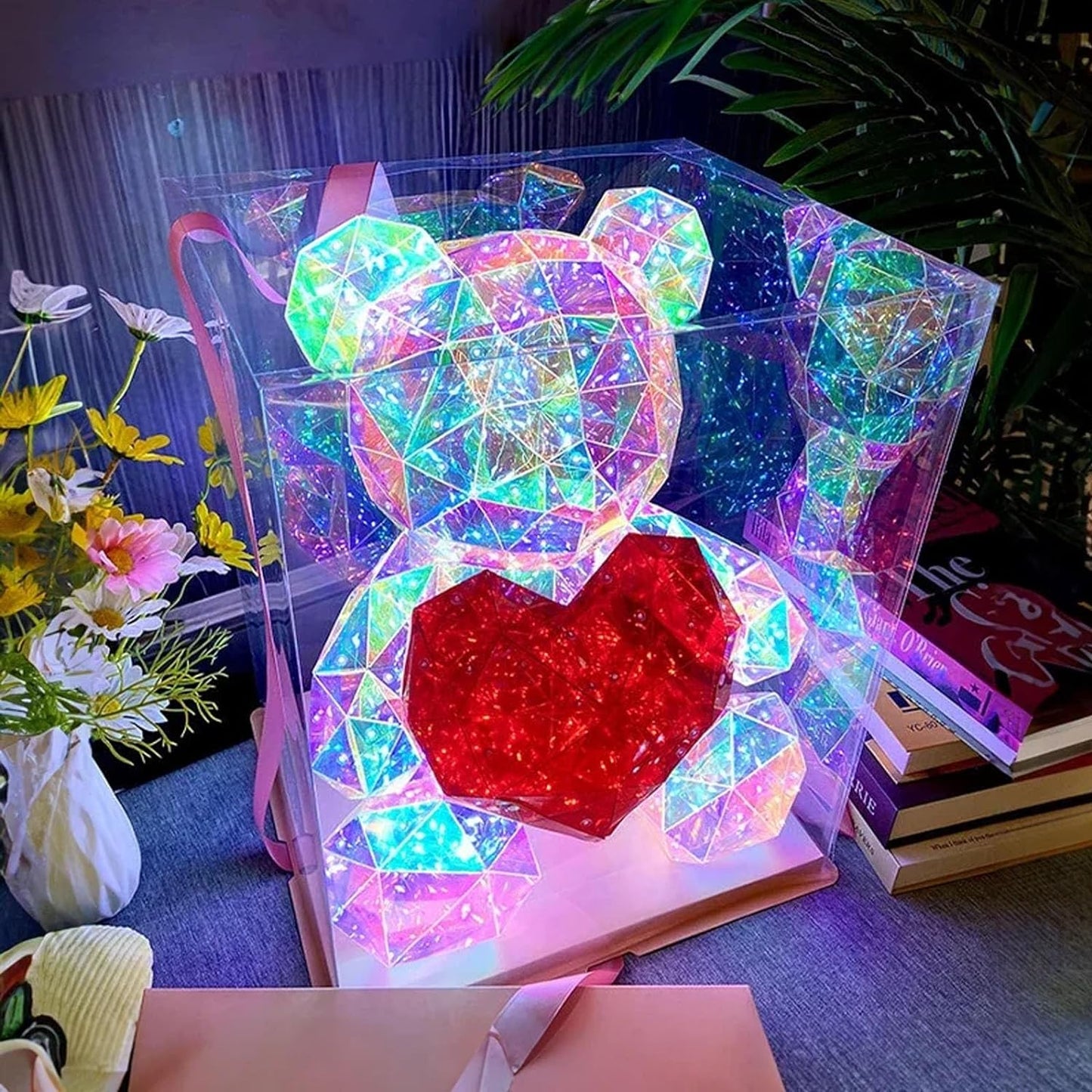 Galaxy Glow Teddy™ - Enchanting LED Plush Gift for Special Moments