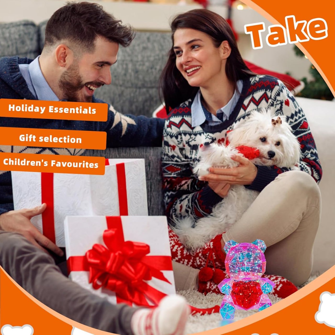 Galaxy Glow Teddy™ - Enchanting LED Plush Gift for Special Moments