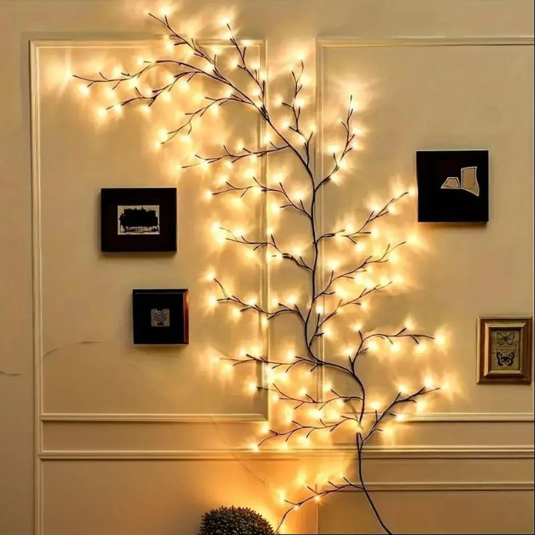Christmas Wall Climbing Lights | Willow Vine Lights | Flexible Enchanted Fairy Lights