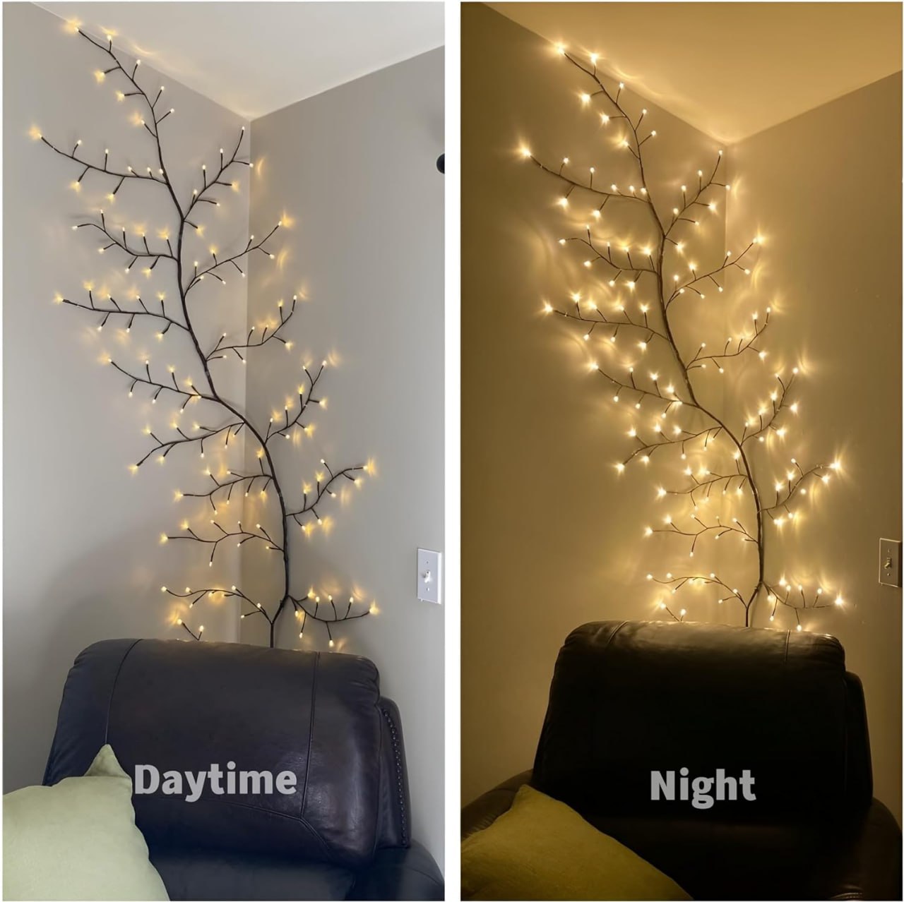 Christmas Wall Climbing Lights | Willow Vine Lights | Flexible Enchanted Fairy Lights