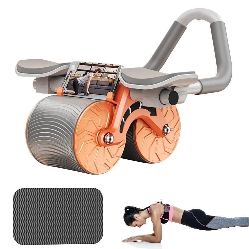 Pro-Fit Ab Roller System With Double Support | Ultimate Core Strength & Fitness Tool | Best Ab Workout Equipment