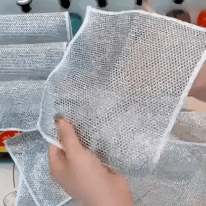 Non-Scratch Wire Dishcloth | Gentle yet Powerful Cleaning Companion!
