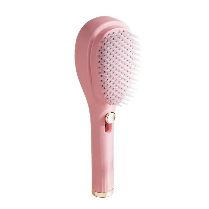 BrushEase™ Decent Retractable Bristle Comb | Telescopic Massage Self Clean Brush