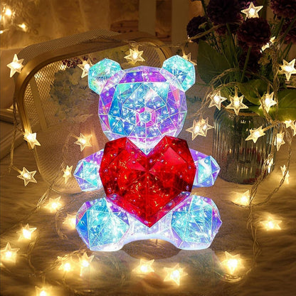 Galaxy Glow Teddy™ - Enchanting LED Plush Gift for Special Moments